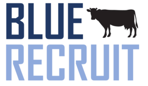 Blue Recruit Dairy Logo